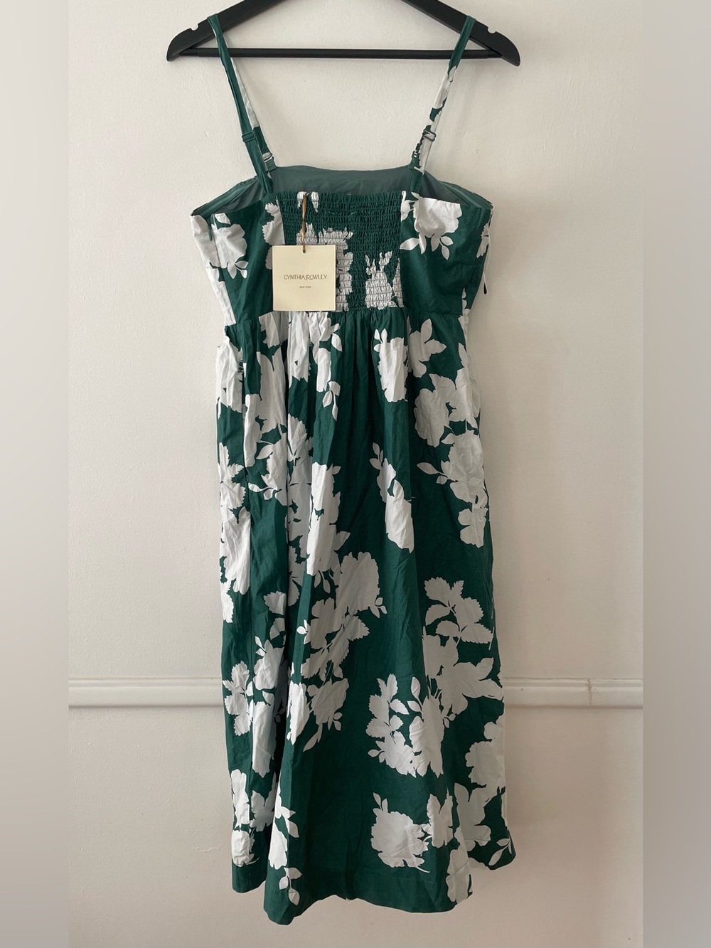 Cynthia Rowley Strapless Floral Dress with Removable Straps Size 10 - Picture 3 of 6